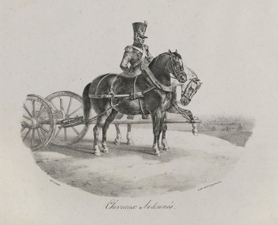 Ardennes Horses by Theodore Gericault